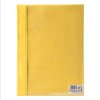 rychlovazac pvc s predni pruhlednou kapsou a4 pevna zadni strana zluty