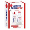 lactovit lactourea darkova sada regeneracni sprchovy gel a telove mleko 500 ml 400 ml
