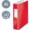 pakovy poradac leitz 180 wow cervena hrbet 80 mm kapacita 600 listu