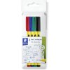 staedtler fineliner 307 c4 sada barevnych popisovacu 4 ks
