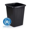 durable durabin 90 cerny odpadkovy kos ctvercoveho tvaru objem 90 litru