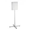 durable 5029 venkovni podlahovy oboustranny stojan info stand outdoor a3