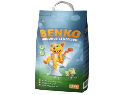 129 benko hrudkujici stelivo 5kg