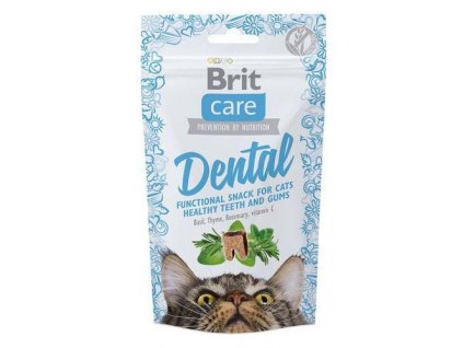 4596 brit care cat snack dental 50g