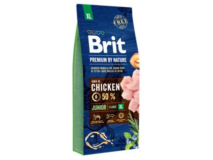 5373 brit premium by nature junior xl 15kg