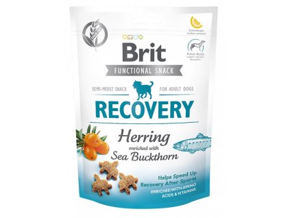 7623 brit care dog functional snack recovery herring 150g