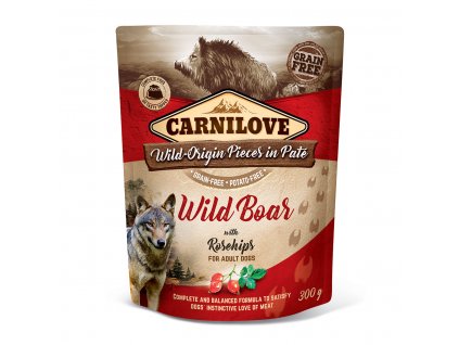 carnilove wild boar rosechips