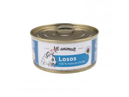 11379 all animals cat losos mlety 100g