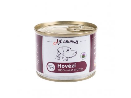 11406 all animals dog hovezi mlete 200g