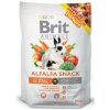 2754 brit animals alfalfa snack for rodents 100g