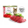 12918 fine cat exclusive konzerva pro kocky hovezi 100 masa 200g