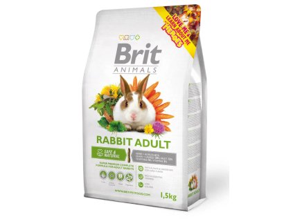 Brit Animals Rabbit Adult Complete 1,5kg