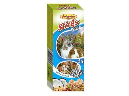 AVICENTRA tyčinky malý hlodavec - ořech+kokos 2ks