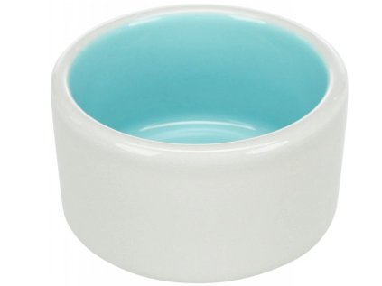 Keramická miska s glazurou 100 ml/7 cm - béžovo/modrá TRIXIE