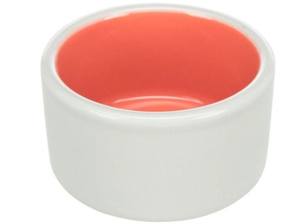 Keramická miska s glazurou 100 ml/7 cm - lososová