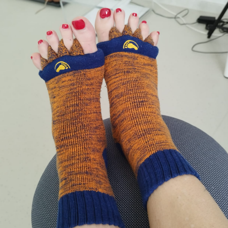 Adjustační ponožky aneb úleva pro nožky