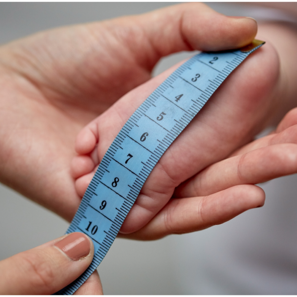 Jak změřit dětskou nohu.