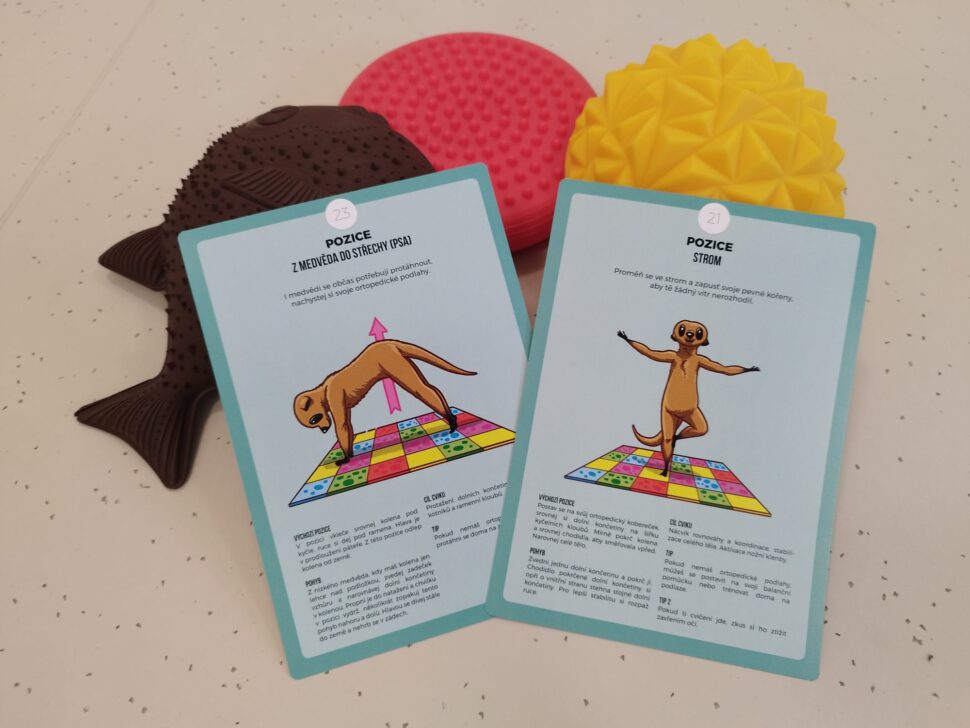 Pohybové karty Spokonožka: jak využít ortopedické podlahy naplno