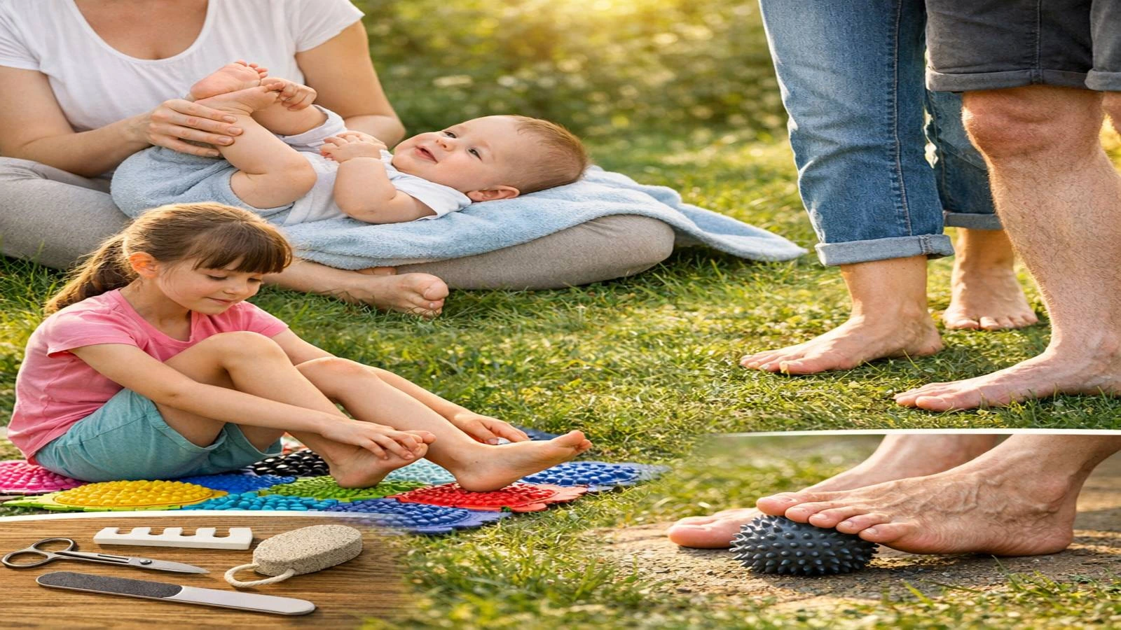 Zdravé nohy: kompletní průvodce od miminka po dospělost