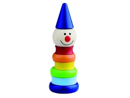 DETOA dřevěná pyramida šašek
