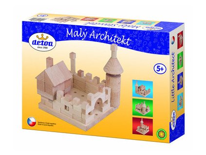 Detoa dřevěná stavebnice architekt