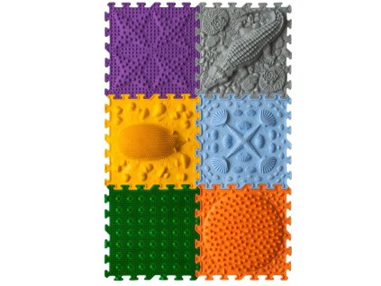 Set ortopedických podlah ORTONATURE Mladý průzkumník 6ks