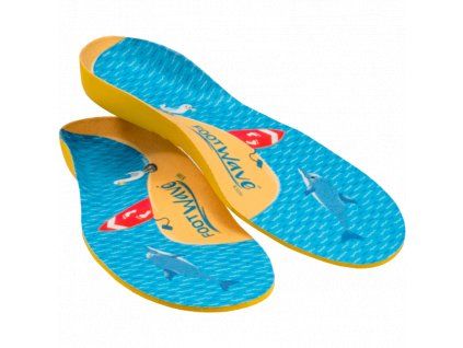 FootWave - ortopedické vložky Kiddo Support Max - výrazně klenuté