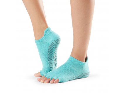 Socks Grip LowRise HT Aqua