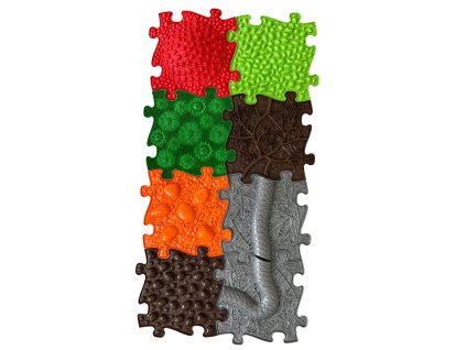 Muffik - set ortopedických podlah Valgozita mini 8 ks