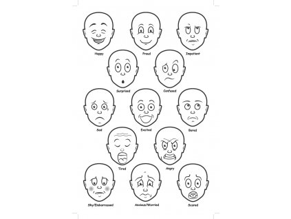 TickiT - Obličeje pro porozumění emocím 13ks72402 poster
