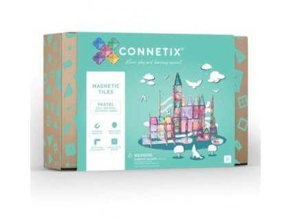 Connetix Tiles - Kuličkodráha Pastel Ball Run Pack 106 ks