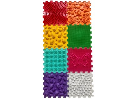Ortho Puzzle - set ortopedických podlah Bolavá chodidla 8 ks
