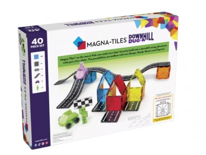 Magna Tiles - Magnetická stavebnice Downhill Duo 40 ks