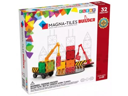 MAGNA TILES - Magnetická stavebnice Builder 32ks