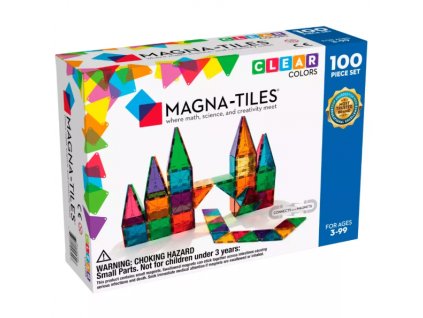 MAGNA TILES - Magnetická stavebnice 100ks