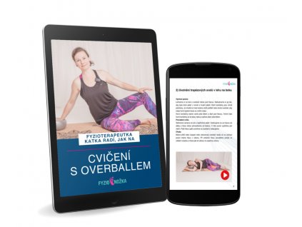 Fyzionožka - E-book - Cvičení s overballem