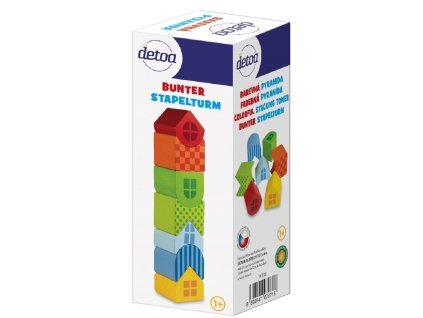 Detoa - Barevná pyramida 7 ks