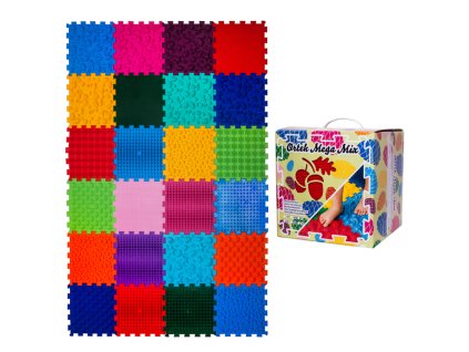 Ortek - set ortopedických podlah Mega mix 24 ks