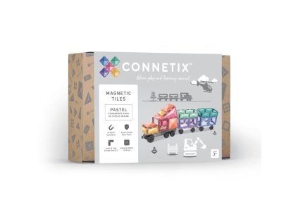 Connetix Tiles - Pastel Transport Pack 50 ks
