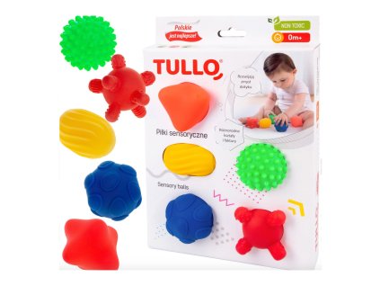 Tullo - senzorické balonky sada 5 ks