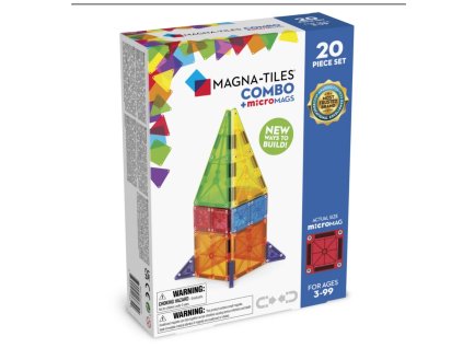 Magna Tiles - Magnetická stavebnice Combo 20 ks