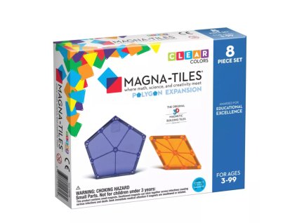 Magna Tiles - Magnetická stavebnice Polygons 8 ks