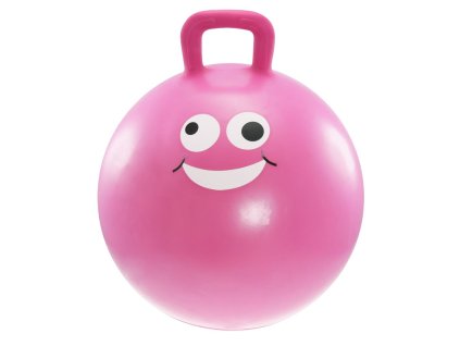 Lifefit - Dětský skákací míč Jumping ball 45 cm, růžový