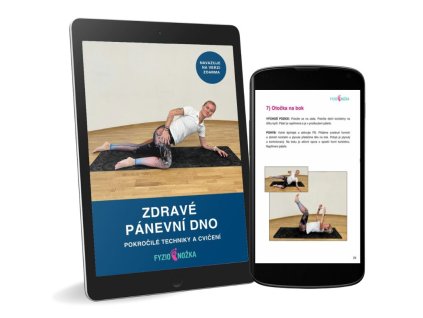 Fyzionožka - E-book Zdravé pánevní dno: Pokročilé techniky a cvičení