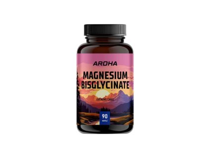 Aroha - Magnesium Bisglycinate 90 kapslí