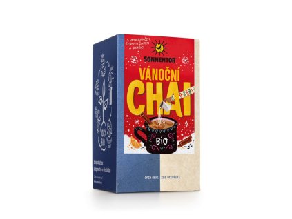 Sonnentor - BIO porcovaný bylinný čaj Chai vánoční