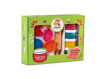 ChildGen - Kreativní sada modelíny Ovoce a zelenina