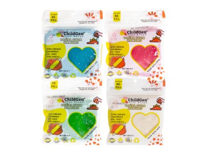 ChildGen - Přírodní modelína eko-pack 4 ks