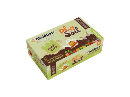 ChildGen - Kinetický písek Zemina se zeleninou