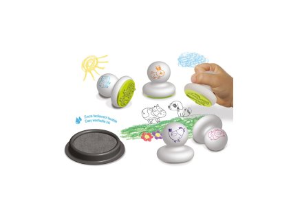 Crea Lign - Moje první razítka - Domácí zvířátka 6 ks